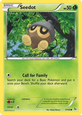 Seedot 5/106 - XY Flashfire