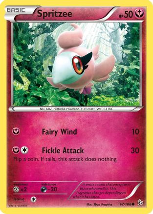 Spritzee 67/106 - XY Flashfire