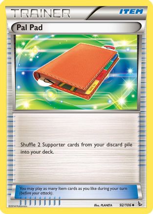 Pal Pad 92/106 - XY Flashfire