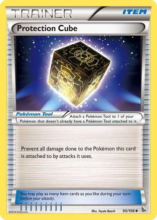 Protection Cube 95/106 - XY Flashfire Reverse Holofoil