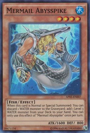 Mermail Abysspike (AP05-EN007) - Astral Pack 5 Unlimited