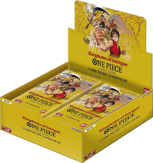 One Piece Kingdoms of Intrigue [OP04] Booster Box