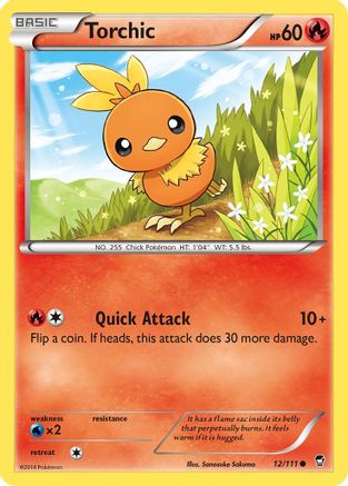 Torchic 12/111 - XY Furious Fists Reverse Holofoil