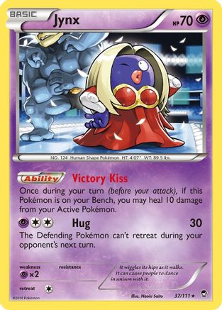 Jynx 37/111 - XY Furious Fists Reverse Holofoil