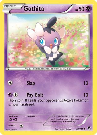Gothita 39/111 - XY Furious Fists