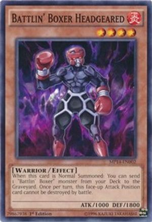 Battlin' Boxer Headgeared (MP14-EN002) - 2014 Mega-Tins Mega Pack 1st Edition