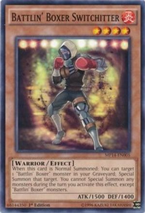 Battlin' Boxer Switchitter (MP14-EN005) - 2014 Mega-Tins Mega Pack Unlimited