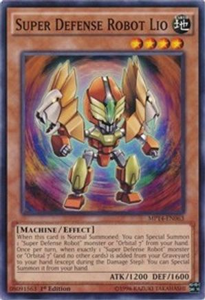 Super Defense Robot Lio (MP14-EN063) - 2014 Mega-Tins Mega Pack 1st Edition