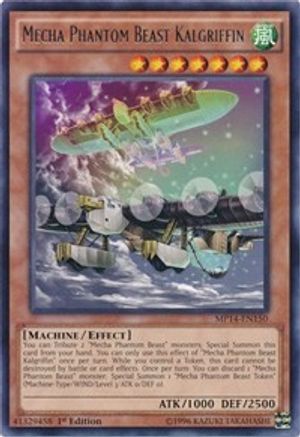 Mecha Phantom Beast Kalgriffin (MP14-EN150) - 2014 Mega-Tins Mega Pack 1st Edition