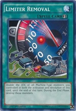 Limiter Removal (SDGR-EN022) - Structure Deck: Geargia Rampage 1st Edition