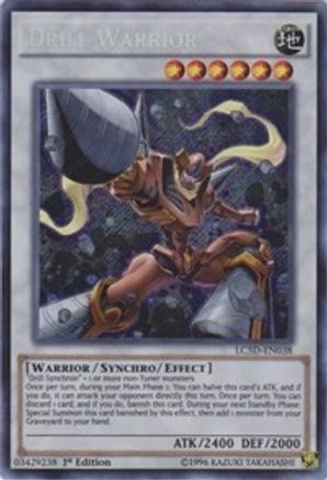 Drill Warrior (LC5D-EN038) - Legendary Collection 5D's 1st Edition