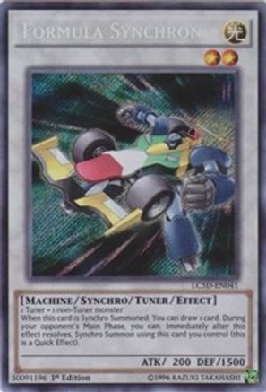 Formula Synchron (LC5D-EN041) - Legendary Collection 5D's 1st Edition