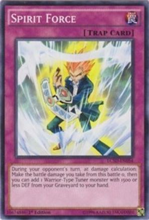 Spirit Force (LC5D-EN054) - Legendary Collection 5D's 1st Edition