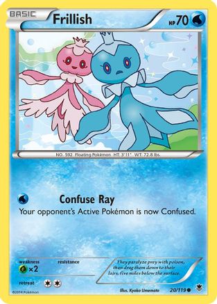 Frillish 20/119 - XY Phantom Forces