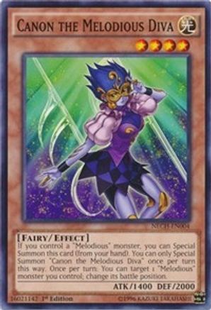 Canon the Melodious Diva (NECH-EN004) - The New Challengers Unlimited