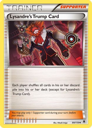 Lysandre's Trump Card 99/119 - XY Phantom Forces Reverse Holofoil