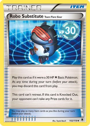Robo Substitute 102/119 - XY Phantom Forces