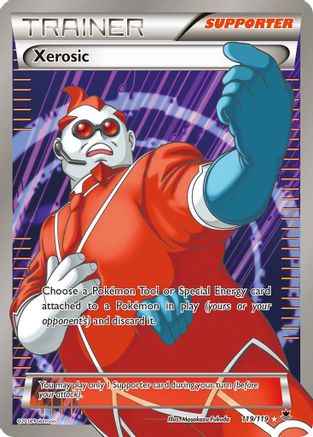 Xerosic (119 Full Art) 119/119 - XY Phantom Forces Holofoil
