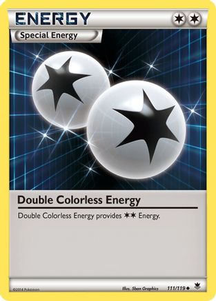 Double Colorless Energy 111/119 - XY Phantom Forces