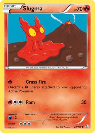 Slugma 22/160 - XY Primal Clash