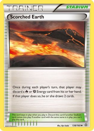 Scorched Earth 138/160 - XY Primal Clash