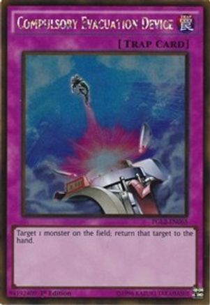 Compulsory Evacuation Device (PGL2-EN065) - Premium Gold: Return of the Bling Unlimited