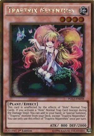 Traptrix Nepenthes - PGL2-EN038 - Premium Gold: Return of the Bling 1st Edition