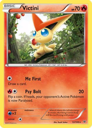 Victini 13/108 - XY Roaring Skies