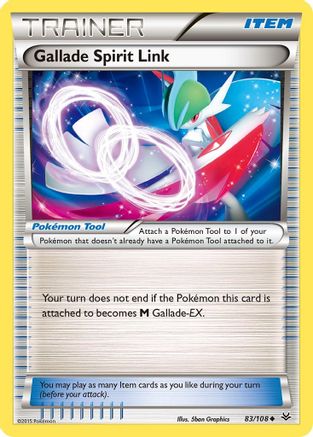 Gallade Spirit Link 83/108 - XY Roaring Skies
