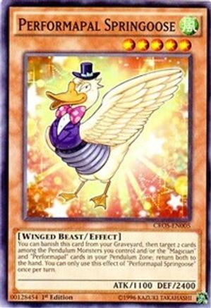 Performapal Springoose (CROS-EN005) - Crossed Souls Unlimited