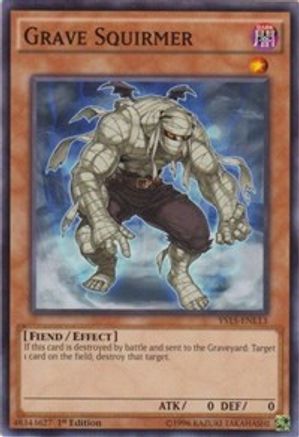 Grave Squirmer - YS15-ENL13 - Starter Deck: Dark Legion 1st Edition