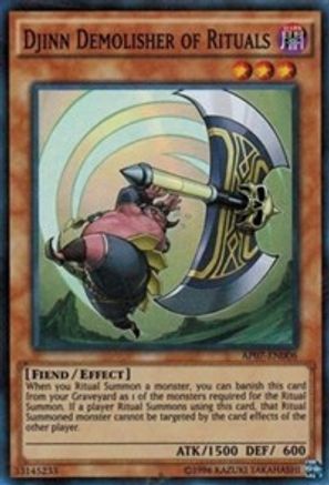 Djinn Demolisher of Rituals - AP07-EN006 - Astral Pack 7 Unlimited