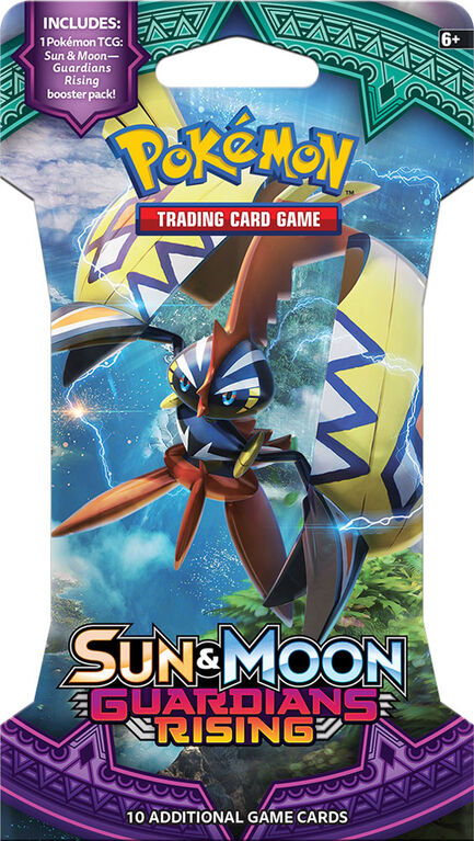 Pokemon Guardians Rising Sleeved Booster Pack