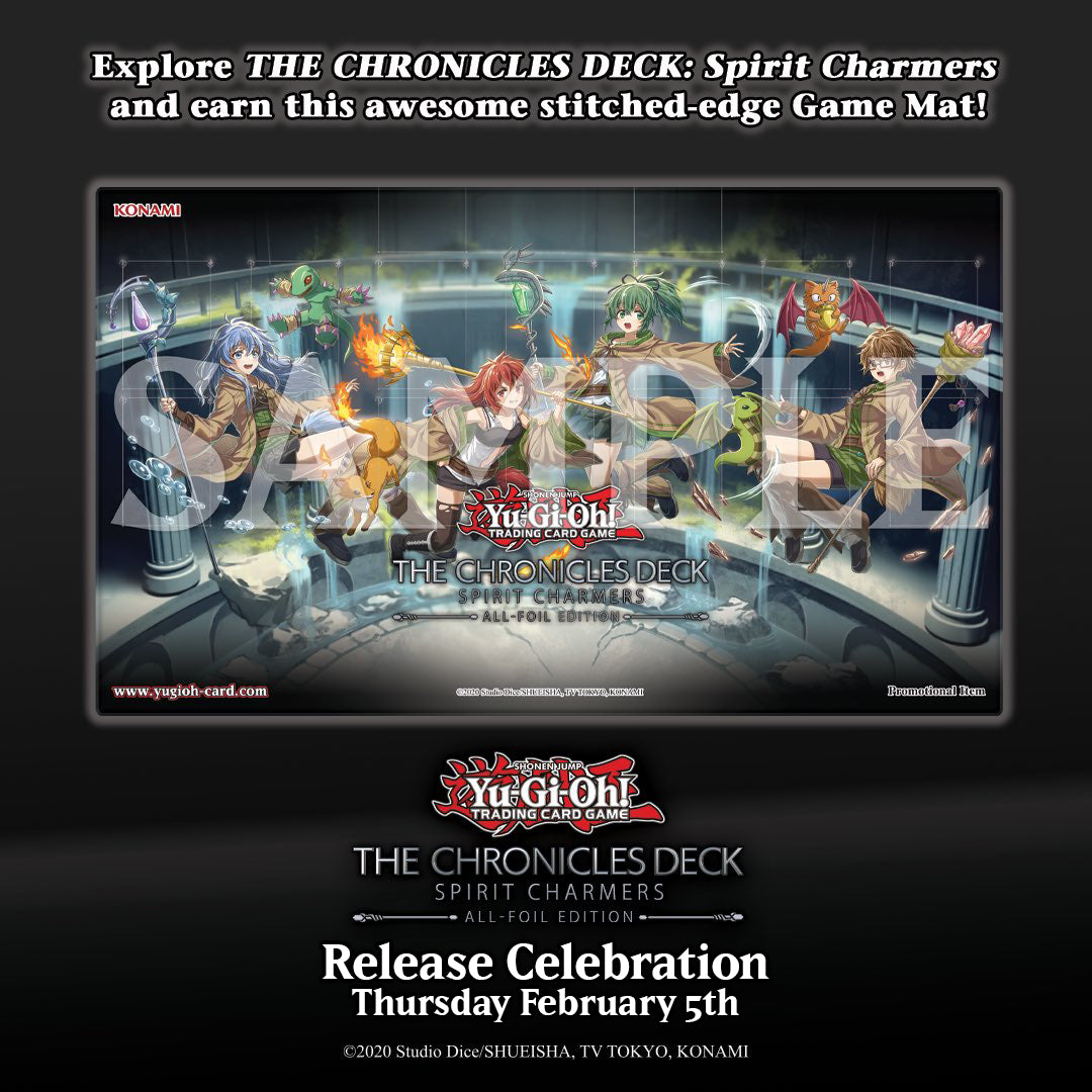 YUGIOH THE CHRONICLES DECK: Spirit Charmers - Release Celebration Thursday Feb 5, 2026 @6:00pm