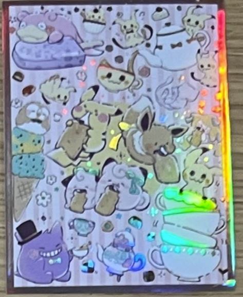 Pokemon Tea Party Art Sleeves - 60 count - Standard Size