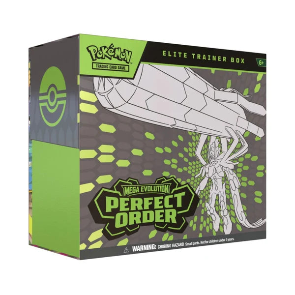 POKEMON Mega Evolutions Perfect Order Elite Trainer Box ETB