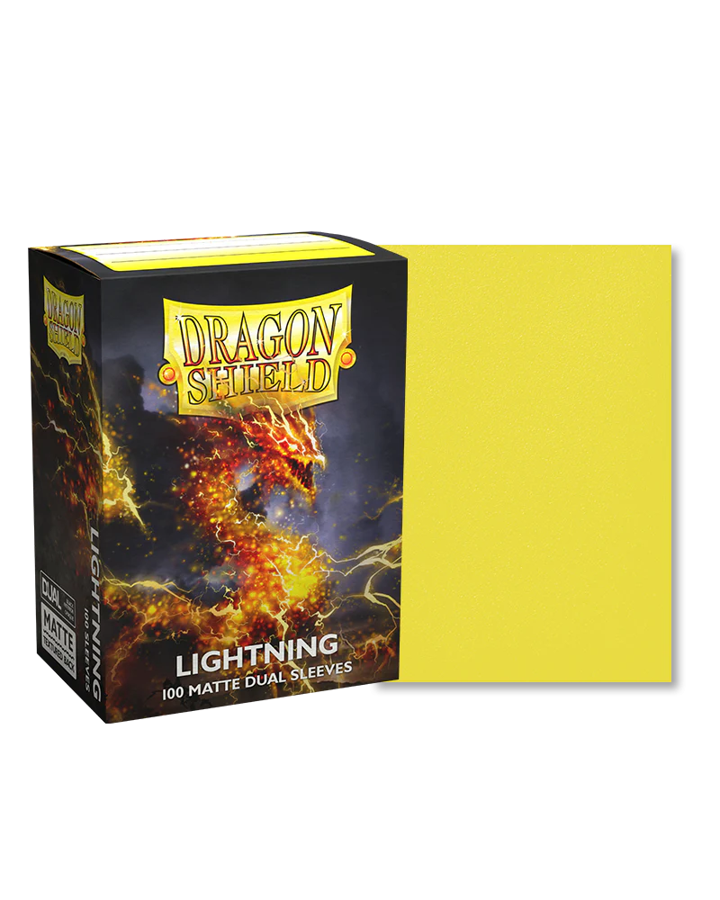 Dragon Shield Standard Size 100ct Sleeves Lightning