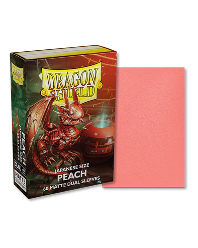 Dragon shield 60ct Japanese Peach