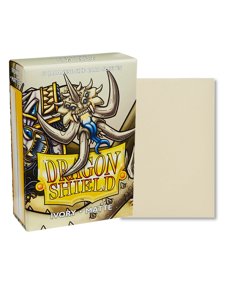 Dragon shield 60ct Japanese Ivory