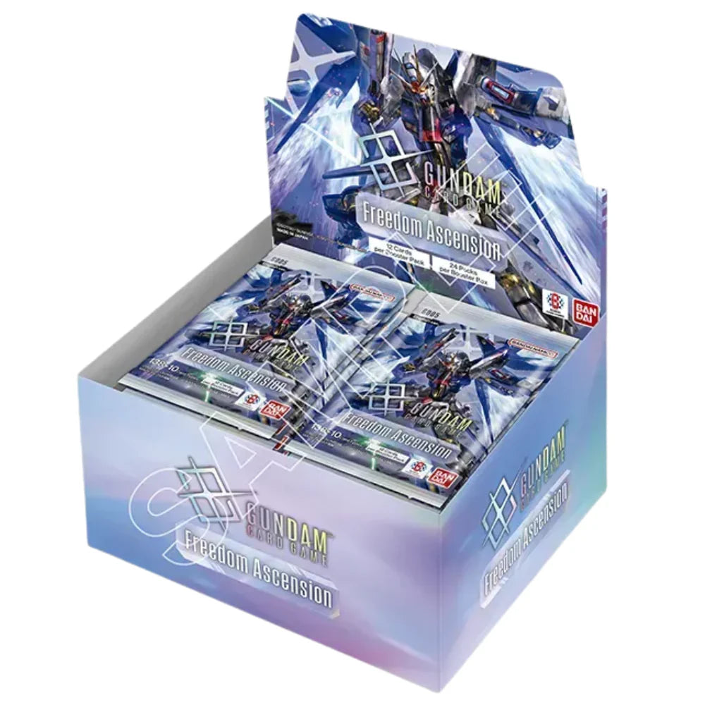 PRE ORDER] GUNDAM GD05 Freedom Ascension Booster Box (Max 1 Per Perso – Sunny Hobbies