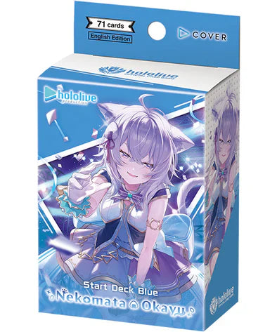 HOLOLIVE Card Game Start Deck Blue Nekomata Okayu