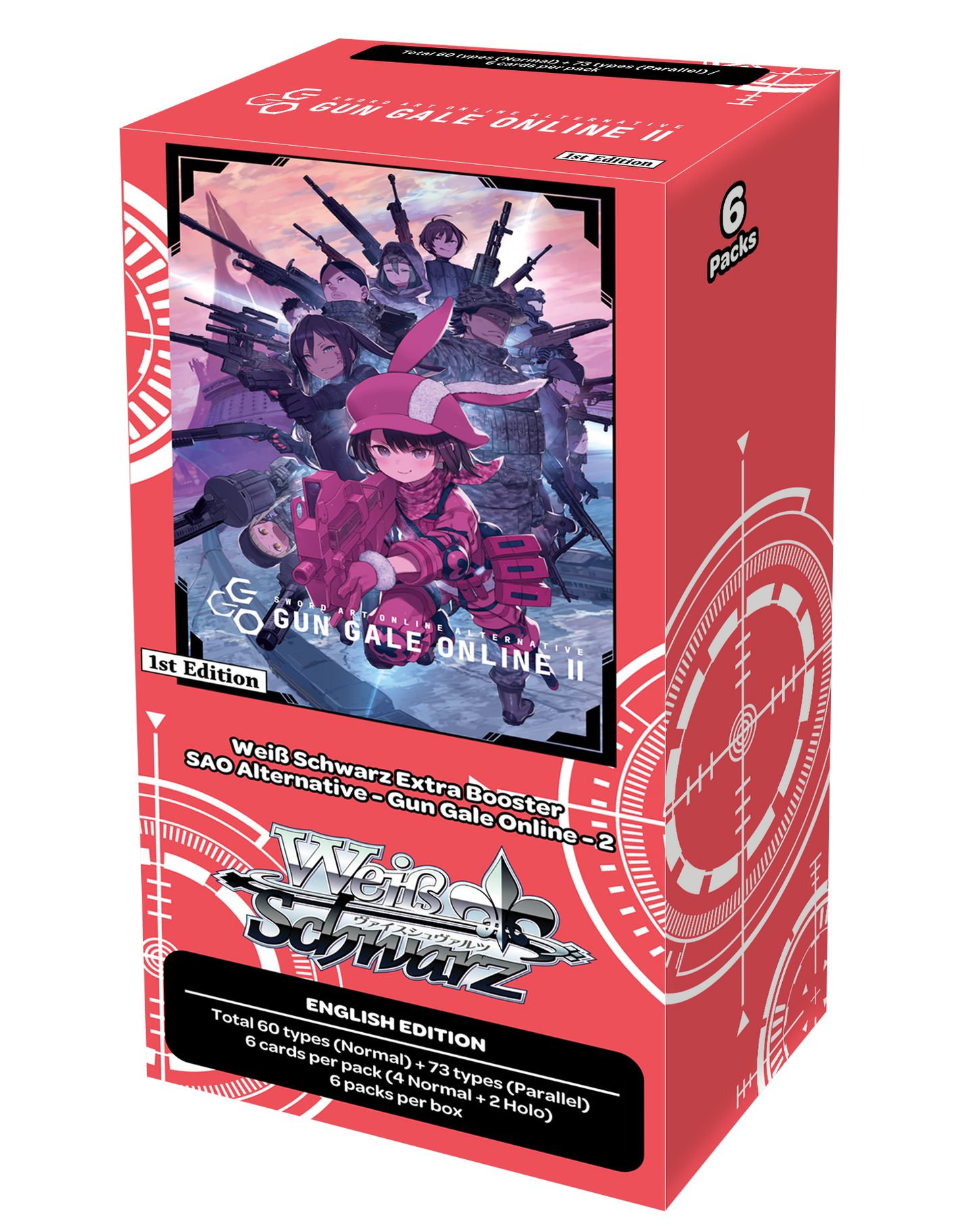 Weiss Schwarz Extra Booster SAO Alternative - Gun Gale Online - 2