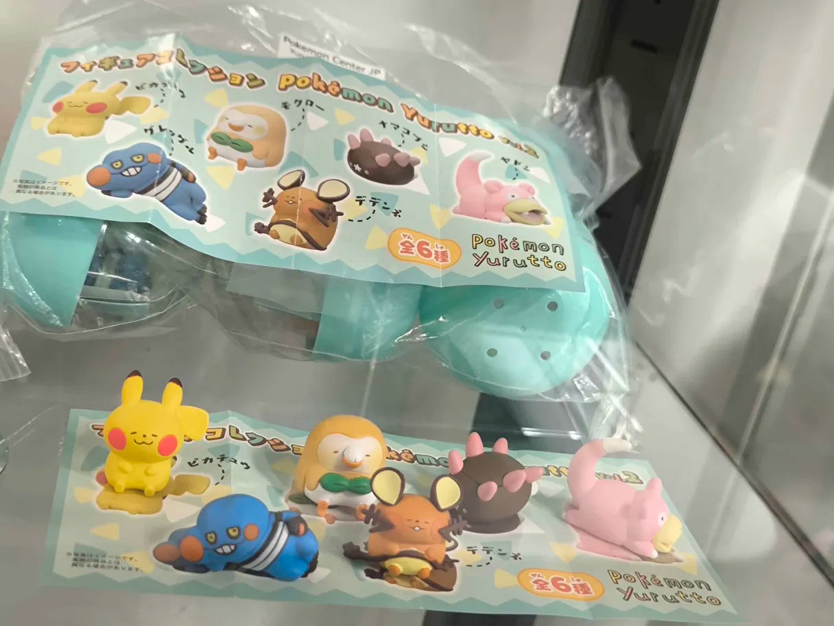 Pokemon Center Japan Yurutto Vol 2 Full Set (Not Sealed)