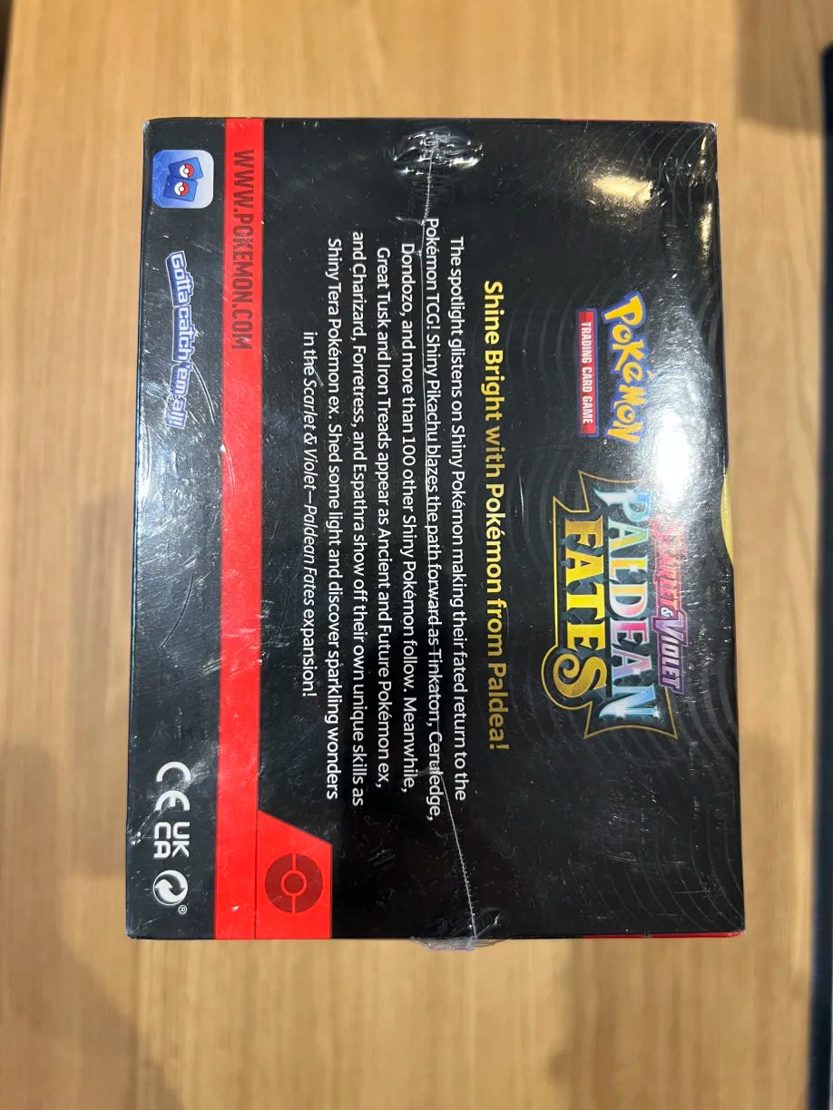 Pokemon Paldean Fates Booster Bundle Display (of 10 kits)