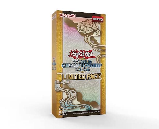 YUGIOH TCG Limited Pack World Championship 2026