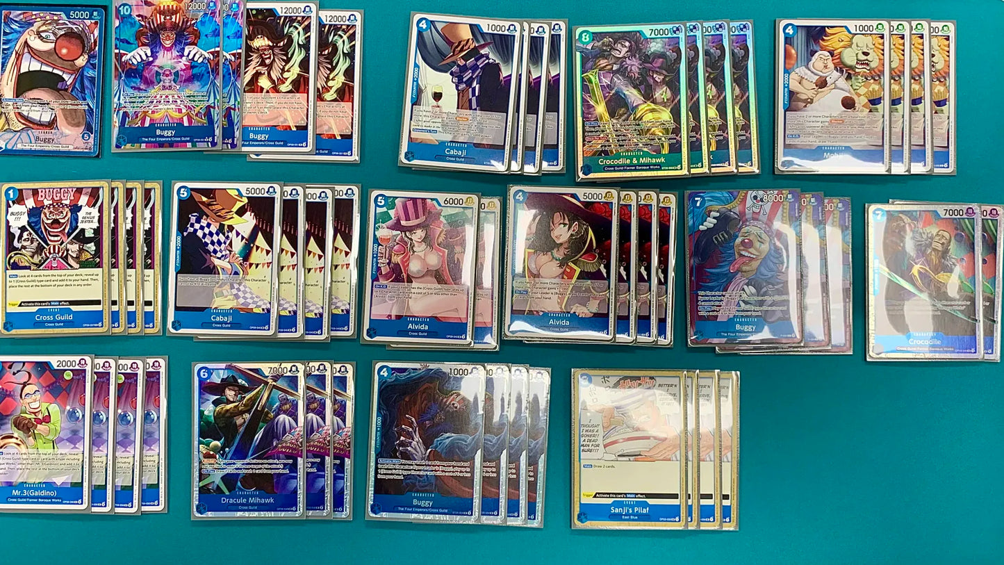 One Piece Blue Buggy Complete Deck