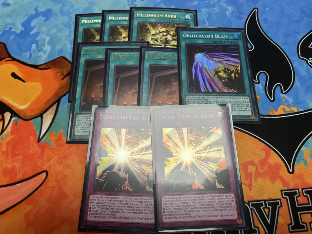 Yugioh Millennium Core with QC Exodia Set