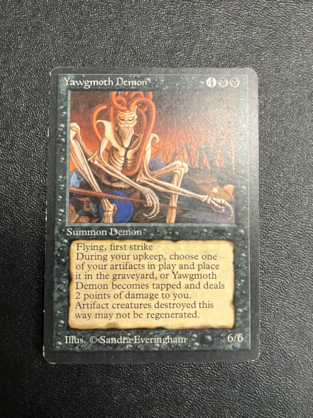 Magic The Gathering Yawgmoth Demon Antiquities LP