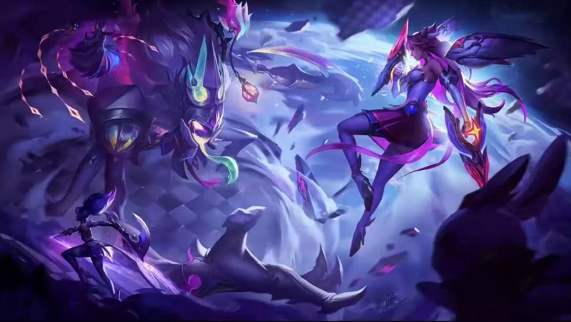 League of Legends - Kai'Sa vs Fiddlesticks Binder Unofficial 9 Pocket Zippered Binder 360 Slot