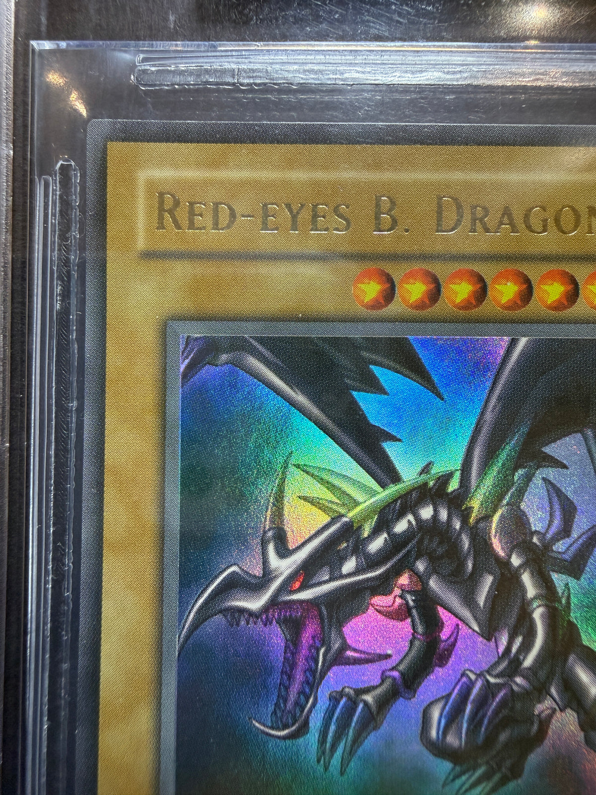 Yugioh Red-Eyes B. Dragon LOB-070 1st Edition Ultra Rare BGS 8.5